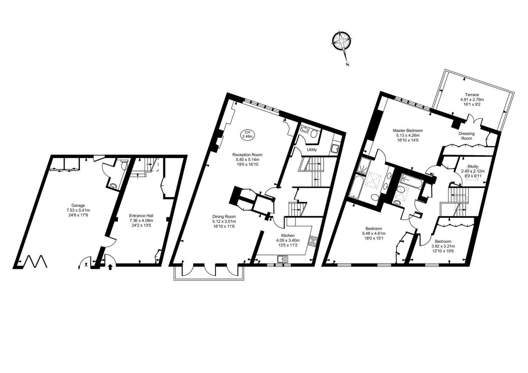 Modern 3 Bedroom Luxury House With Garage In Central London Londres Exterior foto